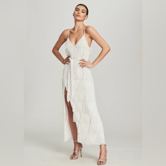 Retrofete Rebecca Fringe Dress - Picture 3 of 6